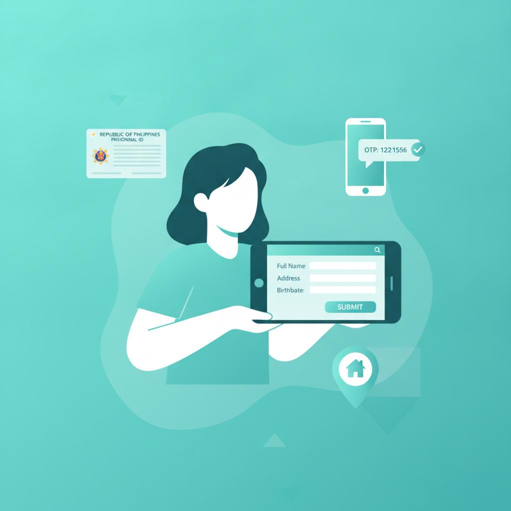 Illustration: How to Register a Masterbet88 Account in 5 Steps (Philippines 2024)